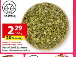 Auchan Pestki dyni łuskane oferta