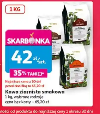 Auchan Kawa ziarnista smakowa oferta