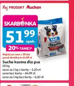 Auchan Sucha karma dla psa oferta