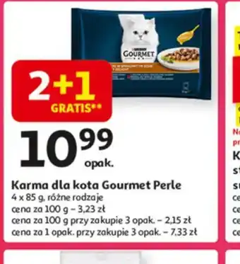 Auchan Karma dla kota Gourmet Perle oferta