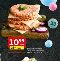 Auchan Burgery wołowe oferta
