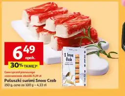 Auchan Paluszki surimi Snow Crab oferta