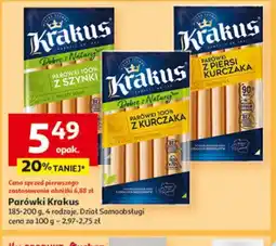 Auchan Parówki Krakus oferta