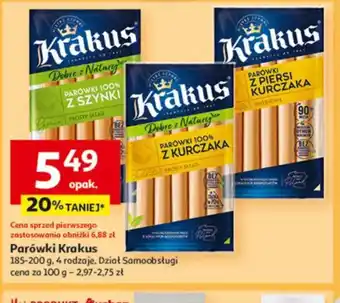 Auchan Parówki Krakus oferta