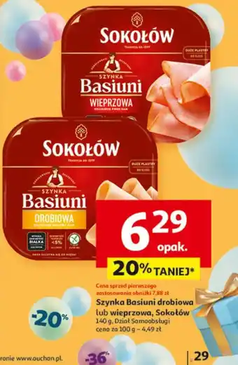 Auchan Szynka Basiuni oferta