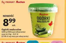 Auchan Ogórki małosolne Auchan oferta