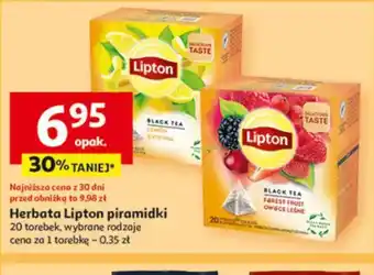 Auchan Herbata Lipton piramidki oferta