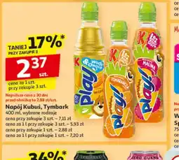 Auchan Napój Kubuś, Tymbark oferta