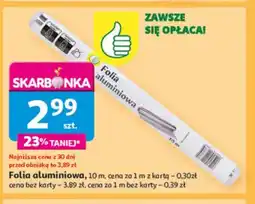 Auchan Folia aluminiowa oferta