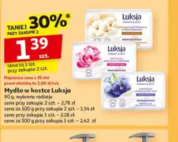 Auchan Mydło w kostce Luksja oferta