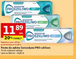 Auchan Pasta do zębów Sensodyne PRO szkliwo oferta