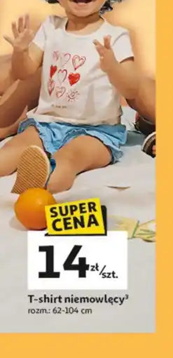 Auchan T-shirt niemowlęcy oferta