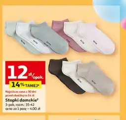Auchan Stopki damskie oferta