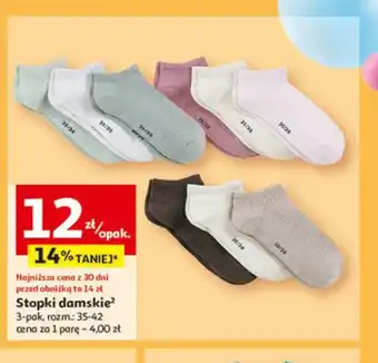 Auchan Stopki damskie oferta