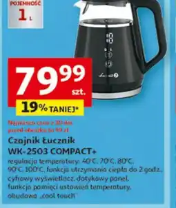 Auchan Czajnik Lucznik WK-2503 COMPACT+ oferta
