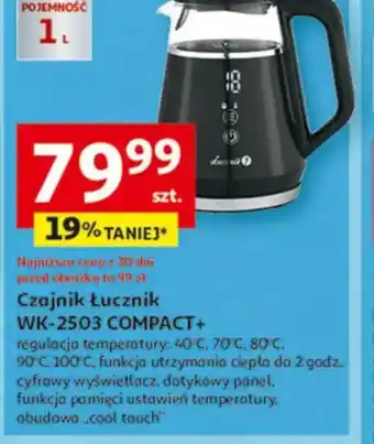 Auchan Czajnik Lucznik WK-2503 COMPACT+ oferta