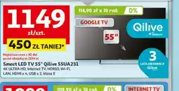 Auchan Smart LED TV 55" Qilive 55UA231 oferta