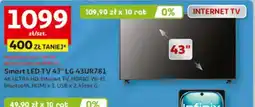 Auchan Smart LED TV 43" LG 43UR781 oferta