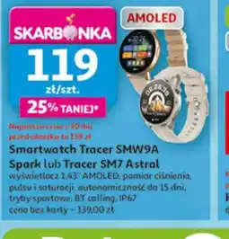 Auchan Smartwatch Tracer SMW9A Spark lub Tracer SM7 Astral oferta