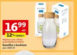 Auchan Karafka z korkiem oferta