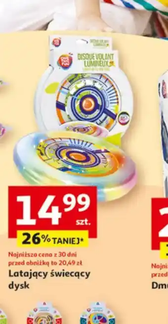 Auchan Latający świecący dysk oferta