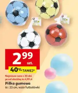 Auchan Piłka gumowa oferta