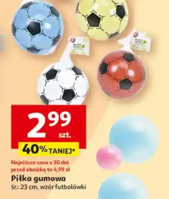 Auchan Piłka gumowa oferta