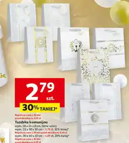 Auchan Torebka komunijna oferta