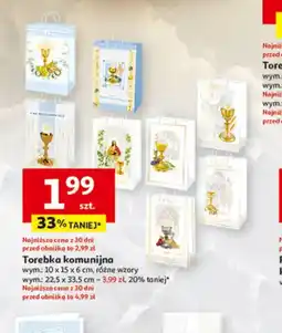 Auchan Torebka komunijna oferta