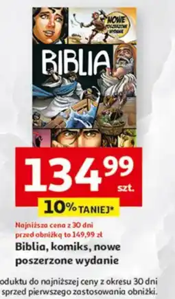Auchan Biblia, komiks, nowe poszerzone wydanie oferta