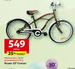 Auchan Rower 20" Cruiser oferta