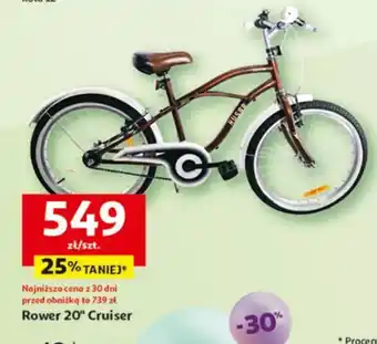 Auchan Rower 20" Cruiser oferta