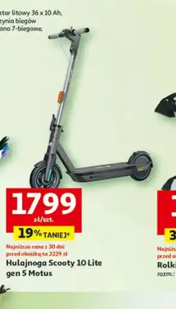 Auchan Hulajnoga Scooty 10 Lite gen 5 Motus oferta