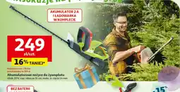 Auchan Akumulatorowe nożyce do żywopłotu oferta