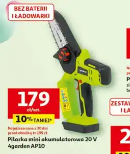 Auchan Pilarka mini akumulatorowa 20 V 4garden AP10 oferta