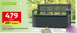 Auchan Lawka ze skrzynią ogrodową oferta