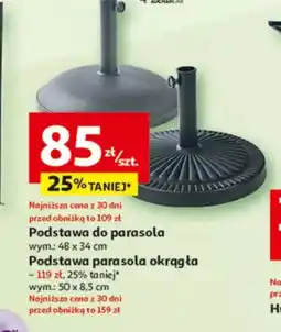 Auchan Podstawa do parasola oferta