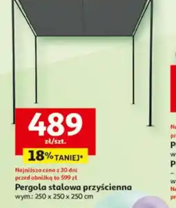 Auchan Pergola stalowa przyścienna oferta