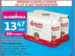 Auchan Piwo Budweiser Budvar oferta