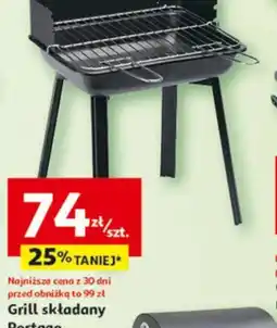 Auchan Grill składany Portago oferta