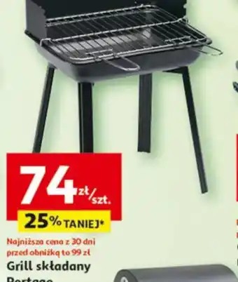 Auchan Grill składany Portago oferta