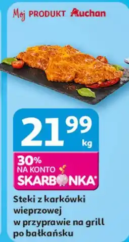 Auchan Karkówka w marynacie bałkańskiej Auchan oferta