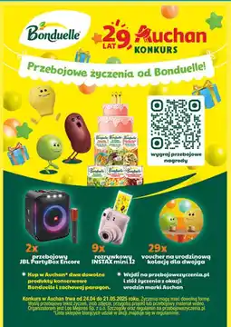 Auchan Groszek Bonduelle oferta
