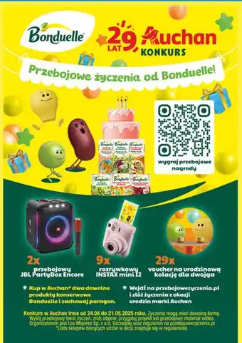 Auchan Groszek Bonduelle oferta