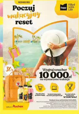 Auchan Sok pomarańczowy Cappy oferta