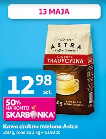 Auchan Kawa Astra Łagodna Tradycyjna oferta