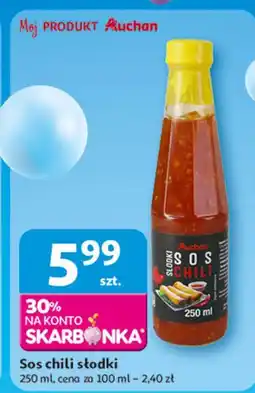 Auchan Sos chili słodki Auchan Różnorodne (Logo Czerwone) oferta
