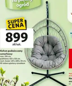 Auchan Kokon podwieszany sznurkowy oferta