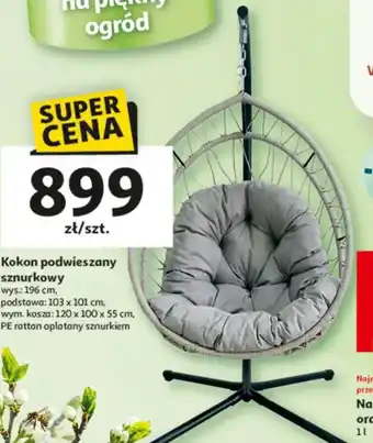 Auchan Kokon podwieszany sznurkowy oferta