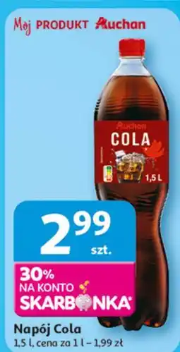 Auchan Napój cola Auchan Różnorodne (Logo Czerwone) oferta